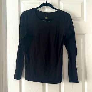 Amazon Plain Black Long-Sleeve Shirt